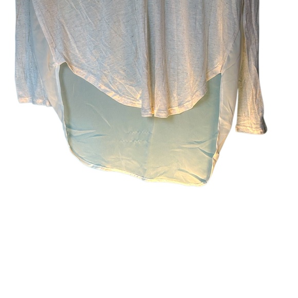 NWOT-Lush White V-Neck Blouse - Picture 4 of 5